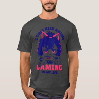 Anime and Gaming for Life boy T-Shirt