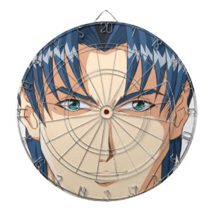 Anime and Manga Faces Dartboard