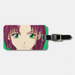 Anime on sale luggage tag