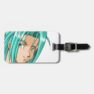 Anime and Manga Faces Luggage Tag