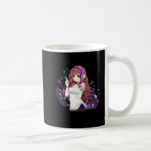 Anime and Music Merch Kawaii Manga Otaku for Teens Coffee Mug