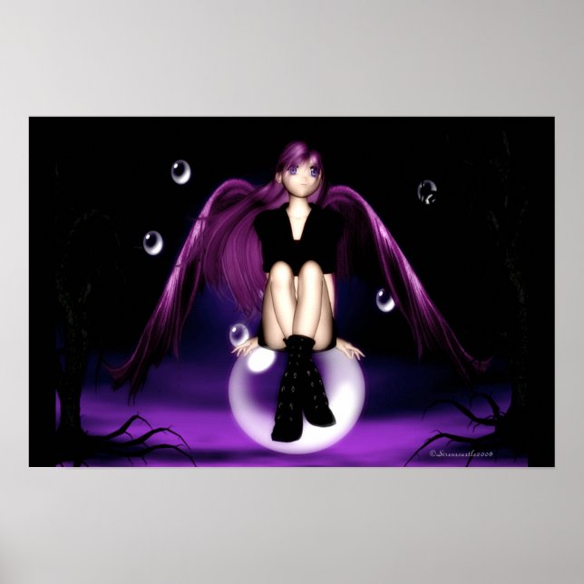 Anime Angel Poster (Front)