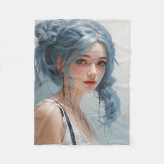 Anime Ariana Fleece Blanket
