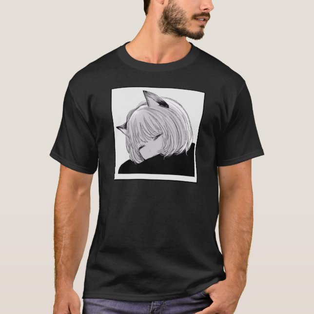 Anime art2433png2433 T-Shirt (Front)
