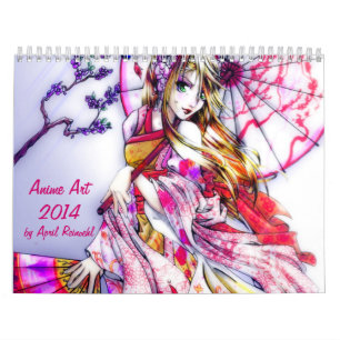 Anime art 2014 calendar