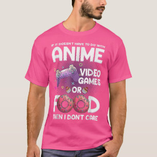 Anime Art For Women Men Teen Girls Anime Merch Ani T-Shirt