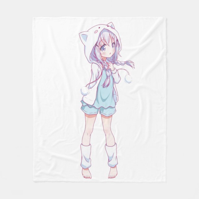 Anime,art,manga,cosplay, Fleece Blanket (Front)