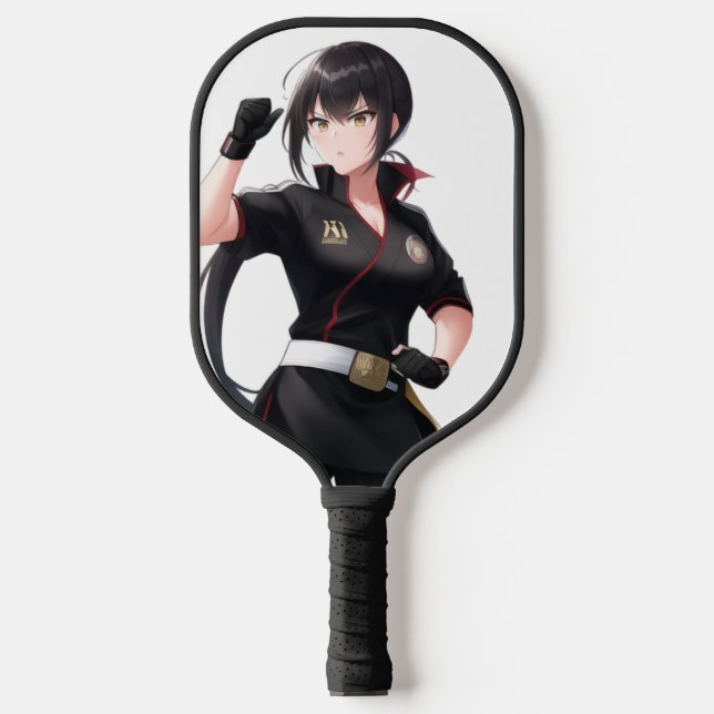Anime art pickleball pickleball paddle (Front)