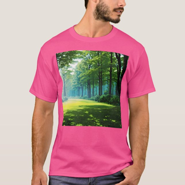 Anime Art T-Shirt (Front)