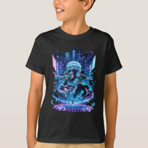 Anime Ballroom Dancer Dancing Japanese Otaku Cyber T-Shirt
