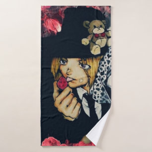 anime bath towel
