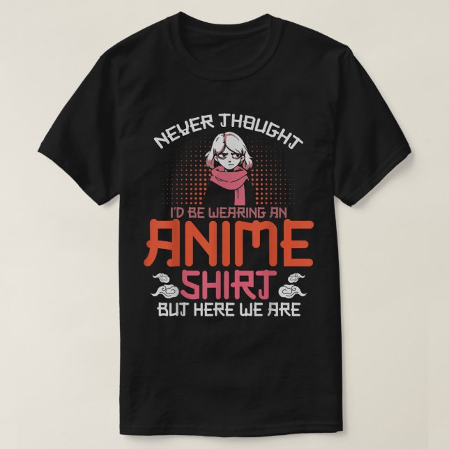 Anime Beginner Japanese Culture Otaku Manga  T-Shirt (Design Front)