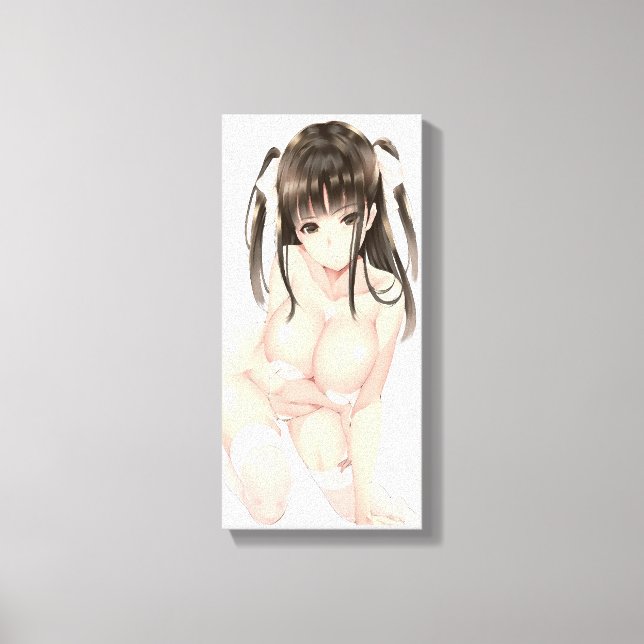 Anime Boobss "Innocent" SingleZ Canvas Prints (Front)