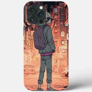 Anime Boy Art iPhone 13 Pro Max Case