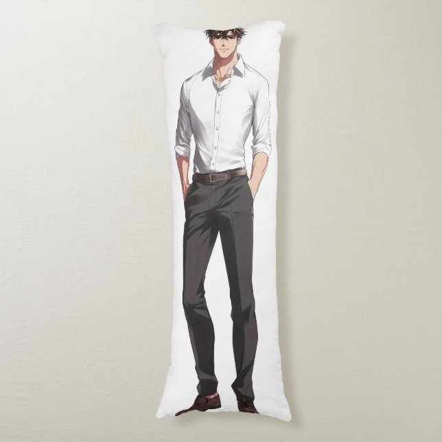 Anime Boy Handsome Ikemen Body Cushion (Front Vertical)