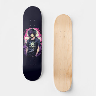 Anime Boy Skateboard