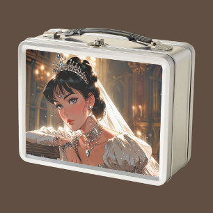 Anime bride metal lunch box