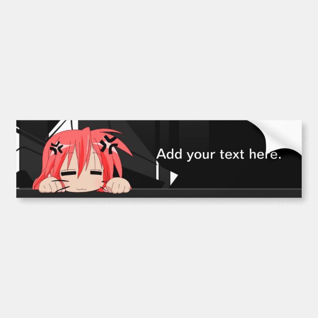 Anime Bumper Sticker (Front)
