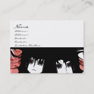 Anime - business card