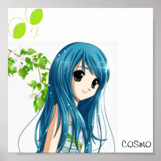 anime by cosmo poster