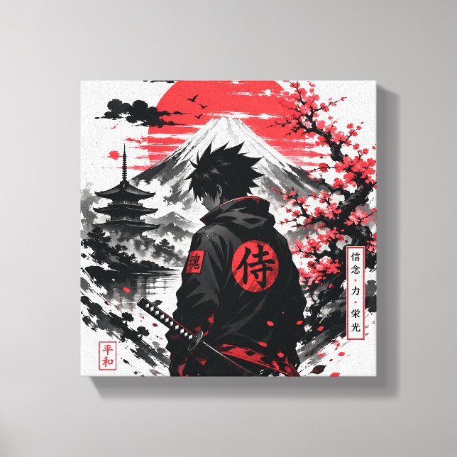 Anime  canvas print (Front)