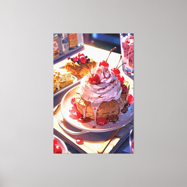 Anime Canvas Print (Front)