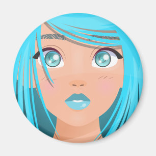 ANIME CARTOON GIRL MAGNET