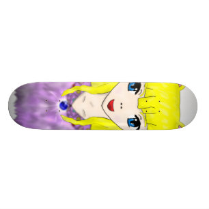 Anime Cat Girl Skateboard