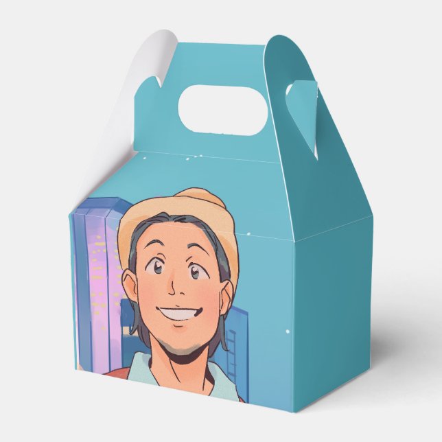 ANIME CHARACTER  FAVOUR BOX (Front Side)