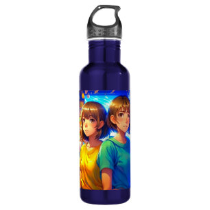 Anime Characters Colourful Art 710 Ml Water Bottle