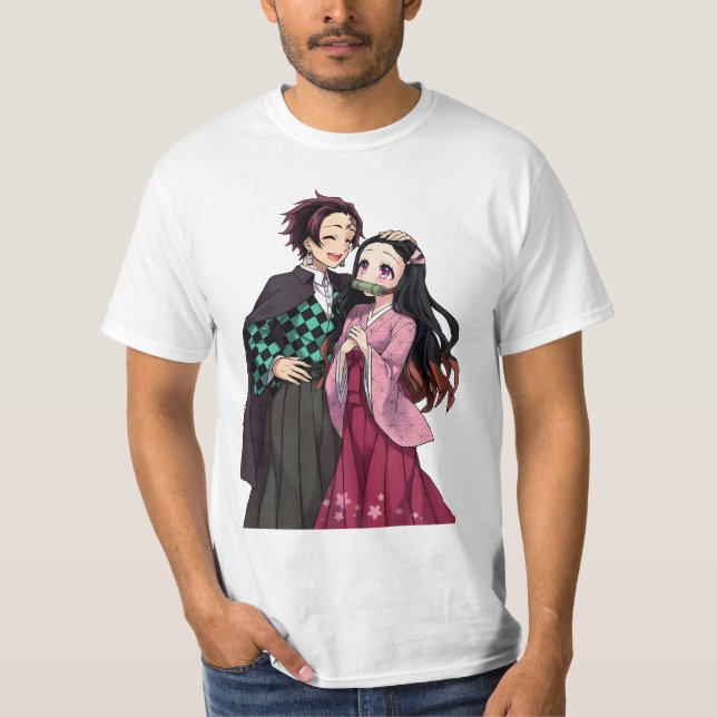 Anime Characters  T-Shirt (Front)