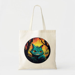 Anime Cheshire Cat Alice in Wonderland  Tote Bag