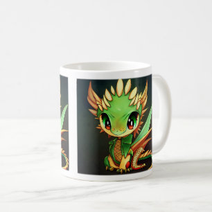 Anime Chibi Dragon Classic Mug, 11 oz  Coffee Mug