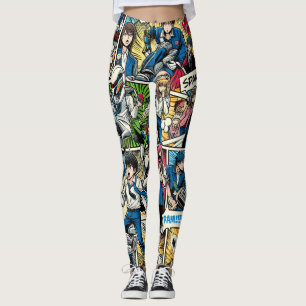 Anime Chic: Trendy Manga Style Leggings