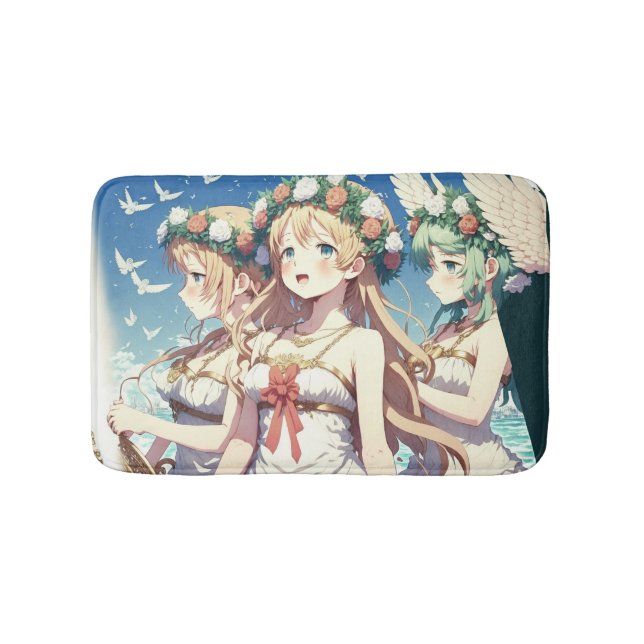 Anime Choir Bath Mat (Front)