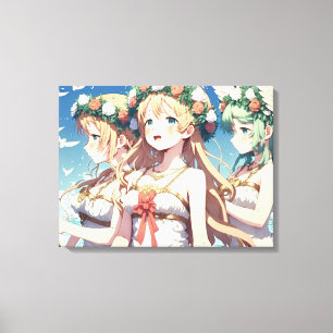 Anime Chor Canvas Print