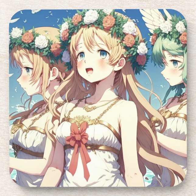 Anime Chor Coaster (Front)