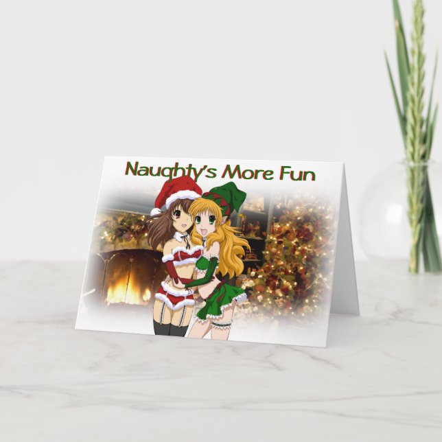 Anime Christmas Card (Front)