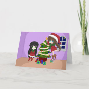 Anime Christmas Cards