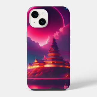 Anime city iPhone 14 case