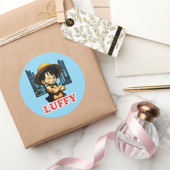 ANIME CLASSIC ROUND STICKER (Gifting)