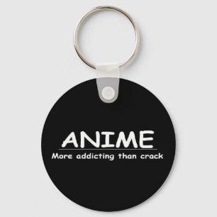 Anime Crack Key Ring