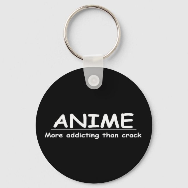 Anime Crack Key Ring (Front)