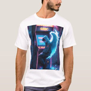 Anime Cyber Punk Themed Graphic Shirt