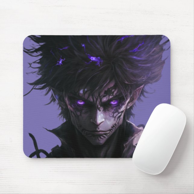 Anime Demon   Mouse Mat (With Mouse)