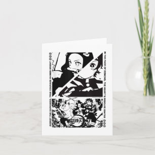 Anime Demon Slayer Characters Dynamic Scene _1 Card