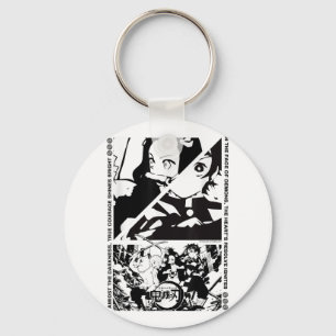 Anime Demon Slayer Characters Dynamic Scene _1 Key Ring