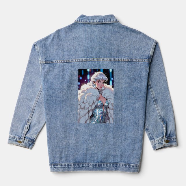 Anime Denim Jacket (Back)