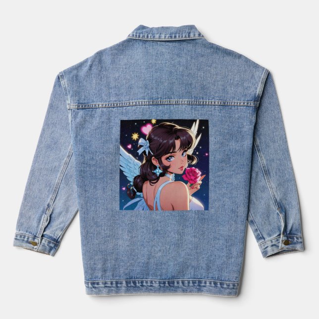 Anime Denim Jacket (Back)