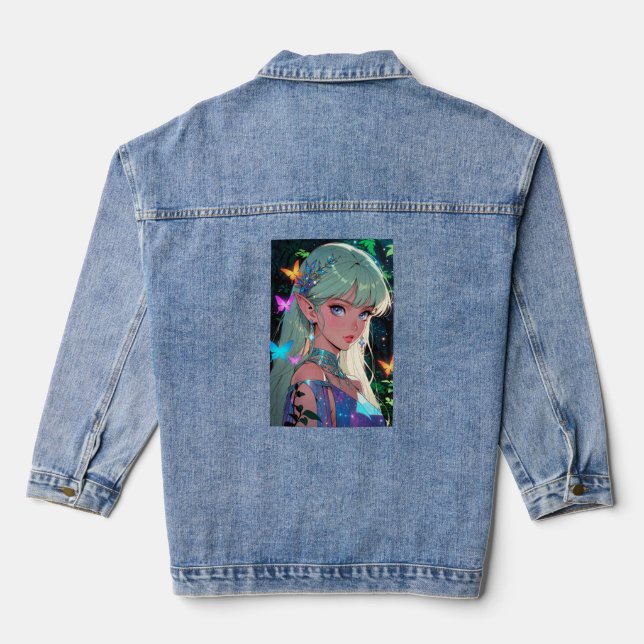 Anime Denim Jacket (Back)
